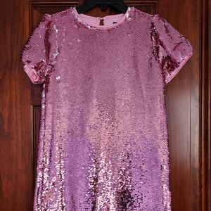 Bardot Junior Pink Sequins Dress - Mini/Midi